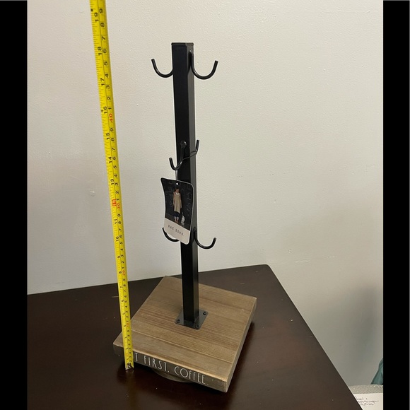 NWT Rae Dunn “BUT FIRST COFFEE” Mug Stand - Picture 12 of 15